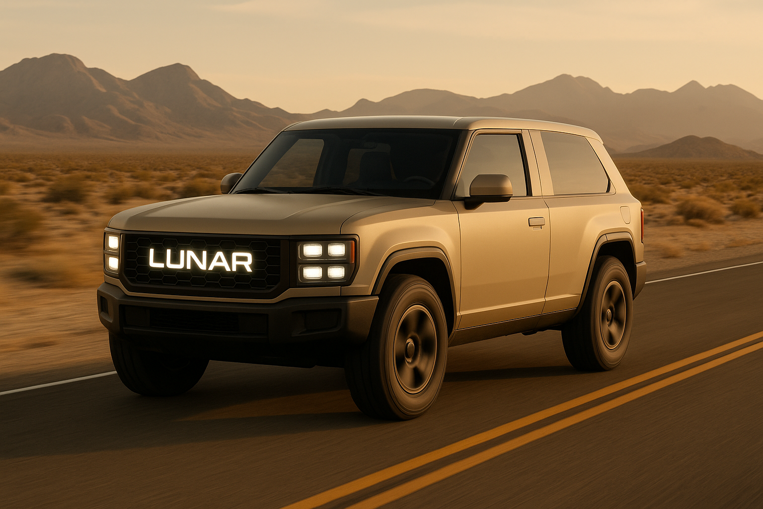 LUNAR Beyaz SUV